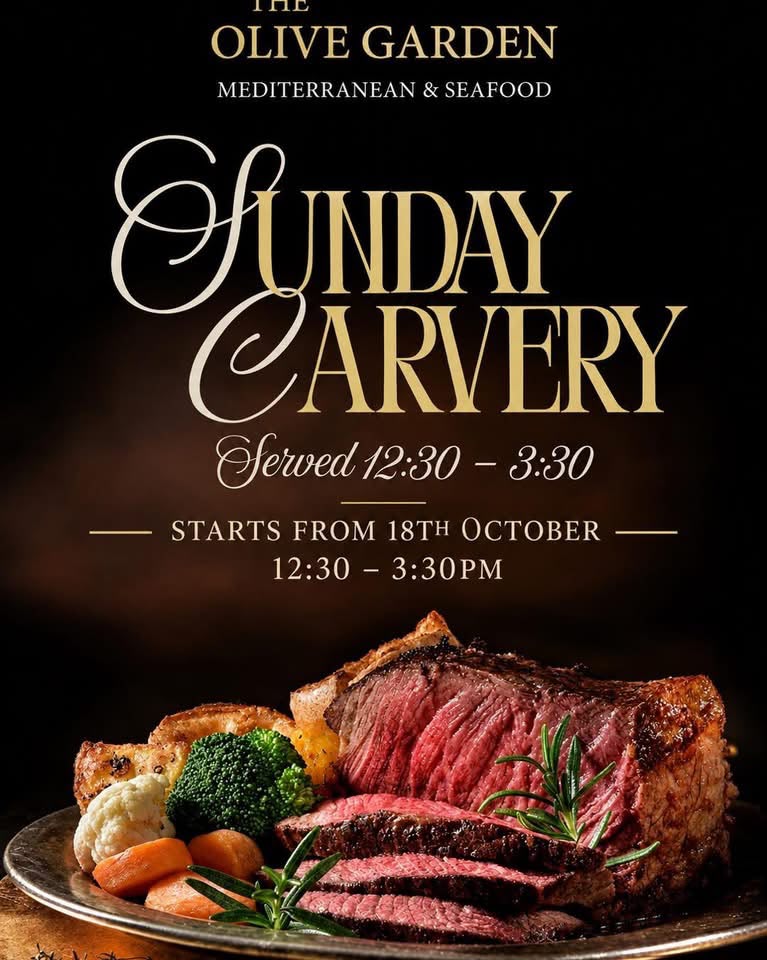 Sunday Carvery roast &mdash; The Olive Garden